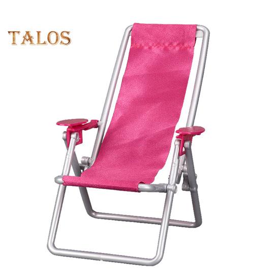 

Мини-кукольный стульчик 1:6 масштабный миниатюрный складной стул для кукольного домика DIY забавная мебель аксессуар для фигурок модель поезда держатель для мобильного телефона красный/серебряный