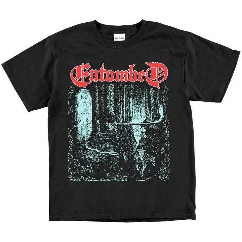 Camiseta Entombed Left Hand Path, Vintage, Death Metal Grave S разноцветный