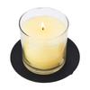 Black Candlestick Candle Base Decoration Wrought Iron Candle Holders