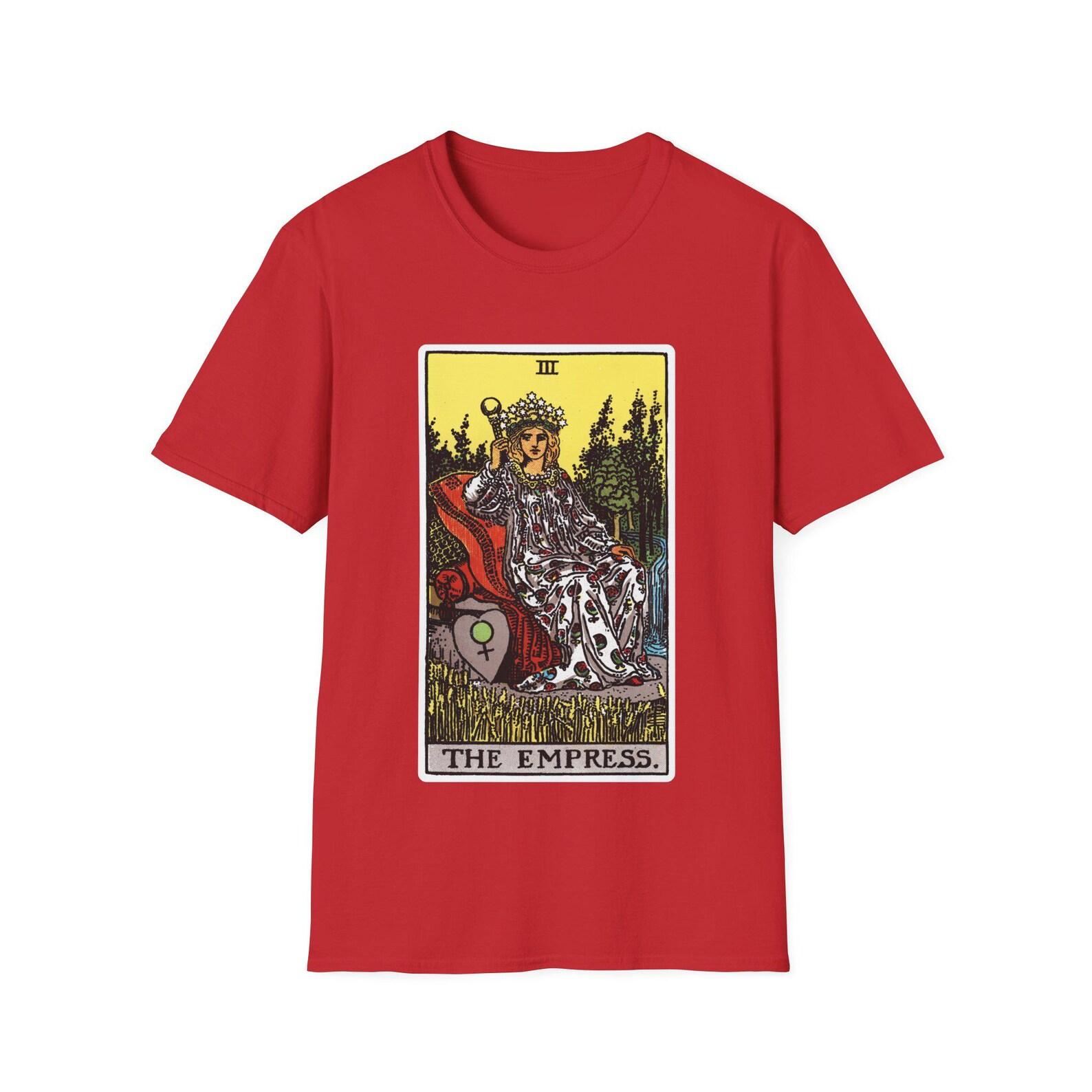 The Empress Tarot Card T-Shirt | Rider Waite Major Arcana, Spiritual 3XL