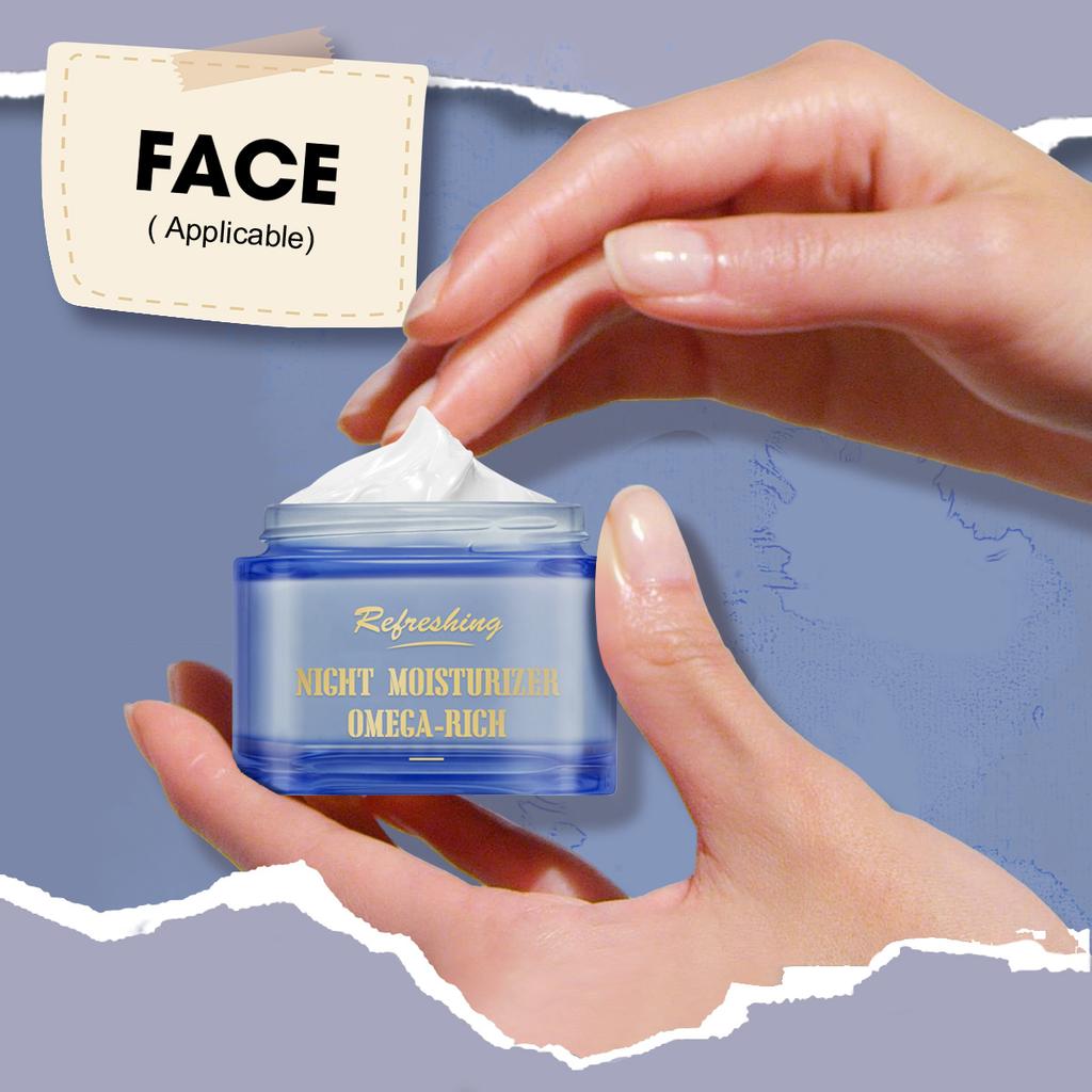 Night Renewal Face Moisturizing Cream 50g – Plumping & Barrier Repair