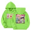 Child Fashion Lightweight Long Sleeve Pullover With Pockets  Print Hoodie
