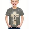 Girls' T-shirt 2025 New Leisure High Quality Letter Pattern Children's Short Sleeved T-shirts Kids