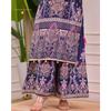 Designer Wear Trending Top with Printed Work with Hand Work with Plazo and Dupatta Set