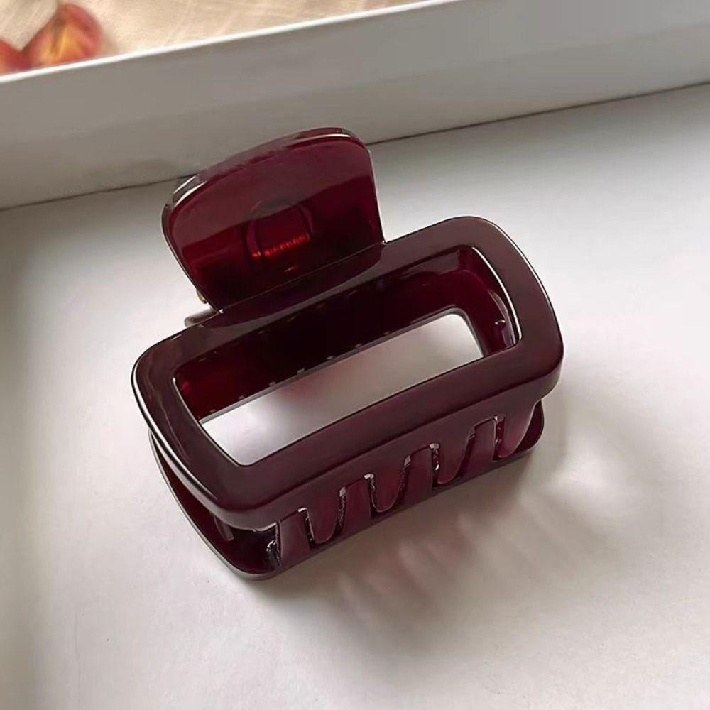 Plastic Small Hairpin Crab Korean Hair Claw Fashion Headwear  Women Girls