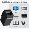 1/3/5PCS Cat6 RJ45 Keystone Coupler Network Ethernet Dual Straight Head Lan Cable Connectors Internet CAT 6 6a Extender Plug