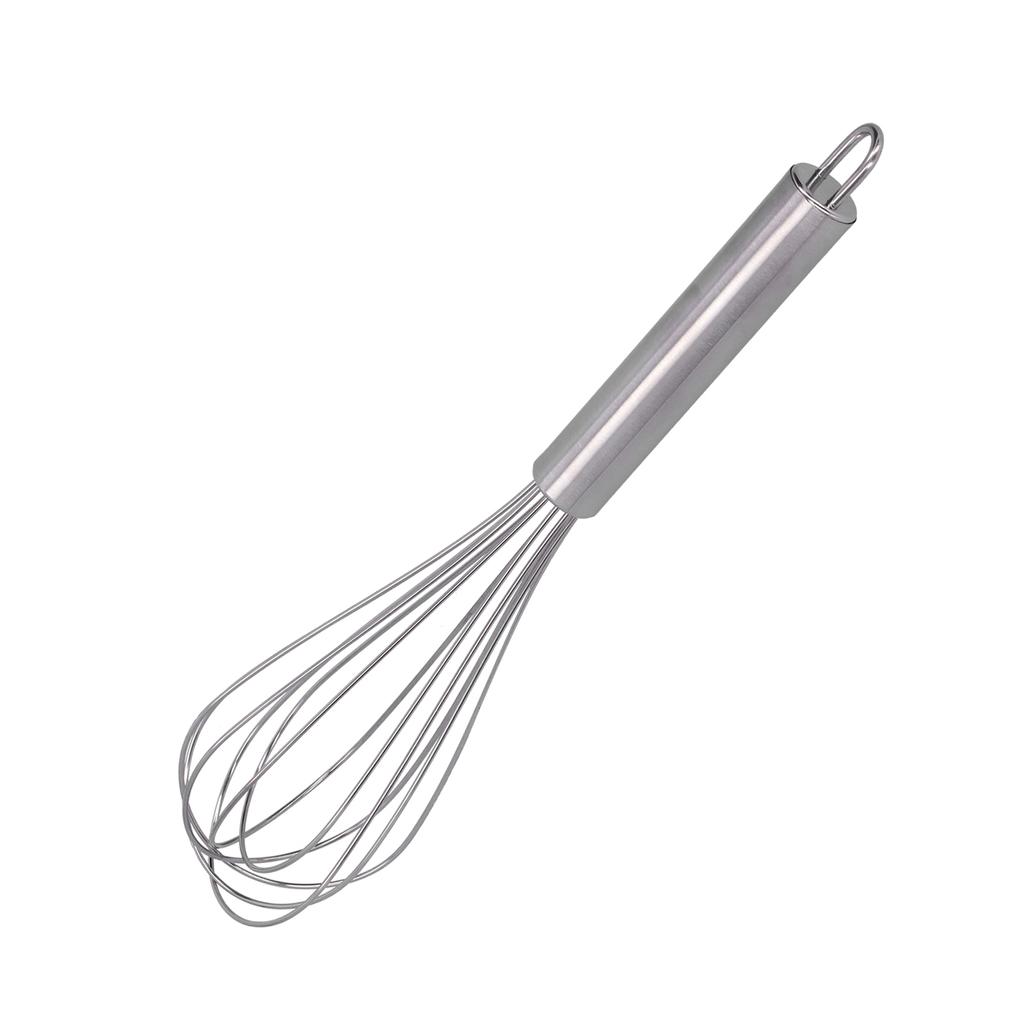 Stainless Steel Whisk Manual 6?Wire Egg Beater Home Baking for Cooking Mixing Whisking10 Inch
