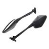 2x Motorcycle Modified Handlebar Reversing Rear View Mirror For CBR300R CBR650R
