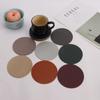Faux Leather Waterproof Bowl Heat Resistant Insulation Coasters Placemat Home Decor Cup Mat