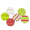 Exquisite Holiday Lantern Festive Party Decoration Festive Christmas Paper Lantern Decorations for Indoor Outdoor for Winter