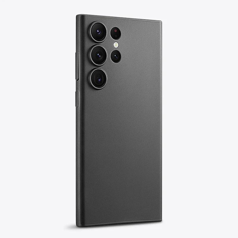 0,3 mm Ultra-dünne Mattes Hülle Für Samsung Galaxy S24 Plus Ultra Transparente PP Harte Rückseite Hülle Abdeckung Für Samsung S 24 S24+ PC