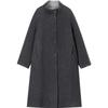 Women's Elegant Wool Blend Double-Faced Long Winter Coat