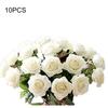 10 buc flori artificiale de trandafiri din latex pentru petrecere de nunta buchet de masa de birou Decor pentru casa