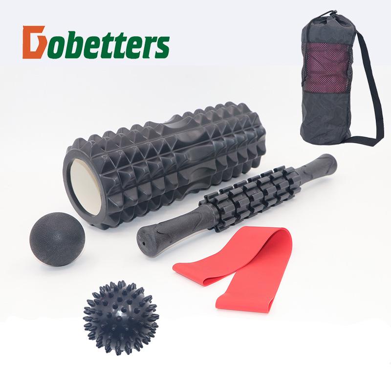 Zestaw 33cm Wałek Piankowy do Jogi Wolf Tooth i Piłka do Masażu