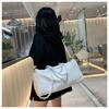 Women Travel Bag Large Capacity Pu Hand Luggage Bag Sports Fitness Bag Embossed Bag