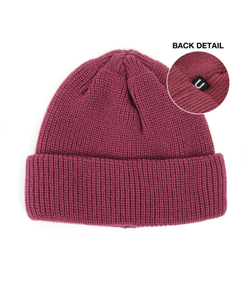 Eondeokeonteulol Beanie / Marine Fit / U Strap / H Pink