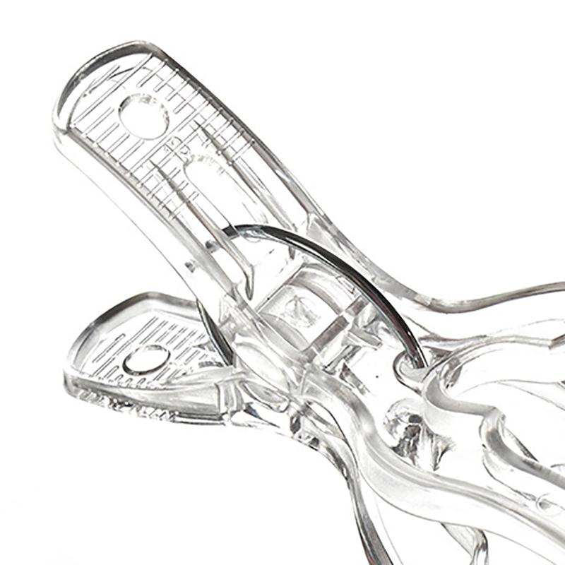 4 Pcs Pinces à Linge Séchantes Portables Transparentes Pince à Linge pour Antidérapant Coupe-Vent Pince à Vêtements Couette pour Organisateur Ménager