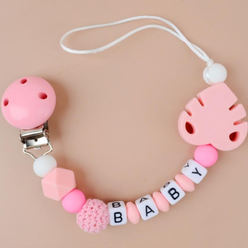 Baby Soother Chain Pacifier Holder Baby Toddlers Anti-drop Pacifier Strap Teether Toy Pacifier Dummy Chain Baby Supplies