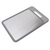 Double Sided Cutting Board Rapid Thawing and Grinding Plate with Knife Sharpener for Kitchen