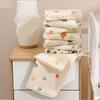 Soft Cotton Newborn Wrap Blanket Double-Layered Baby Quilt Cute Baby Swaddle Blanket  For Newborn