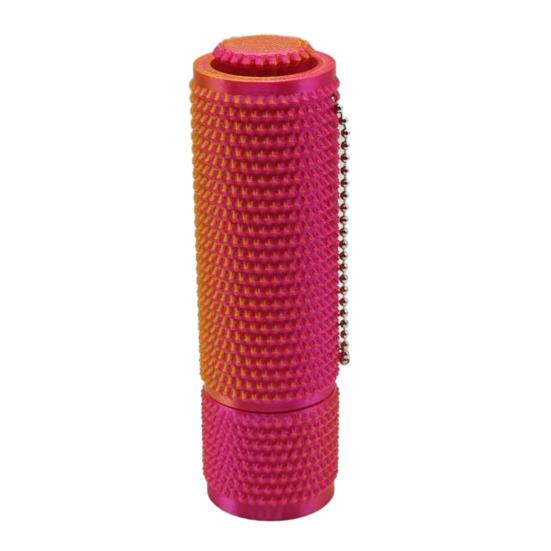 3D Printed Spiky Fidget Toy with Ball Chain Stress Relief Gripper золотистый/красный