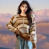 2025 Autumn Korean Style Women's Loose Knit Pullover Sweater