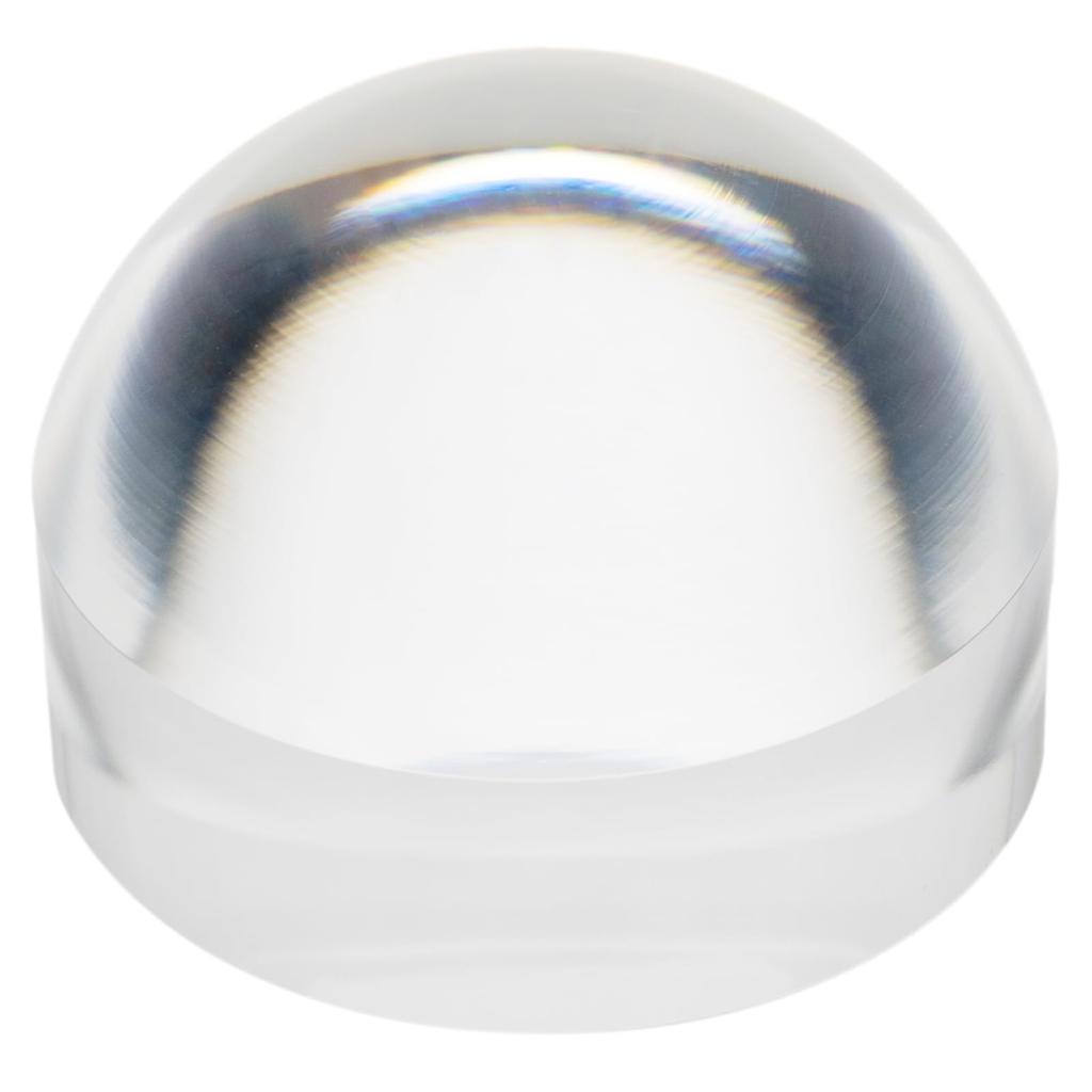TSK AD-65 6x Magnifying Glass, Tabletop, Acrylic Disc Magnifying Glass, 65mm Lens Diameter, Includes Drawstring Bag