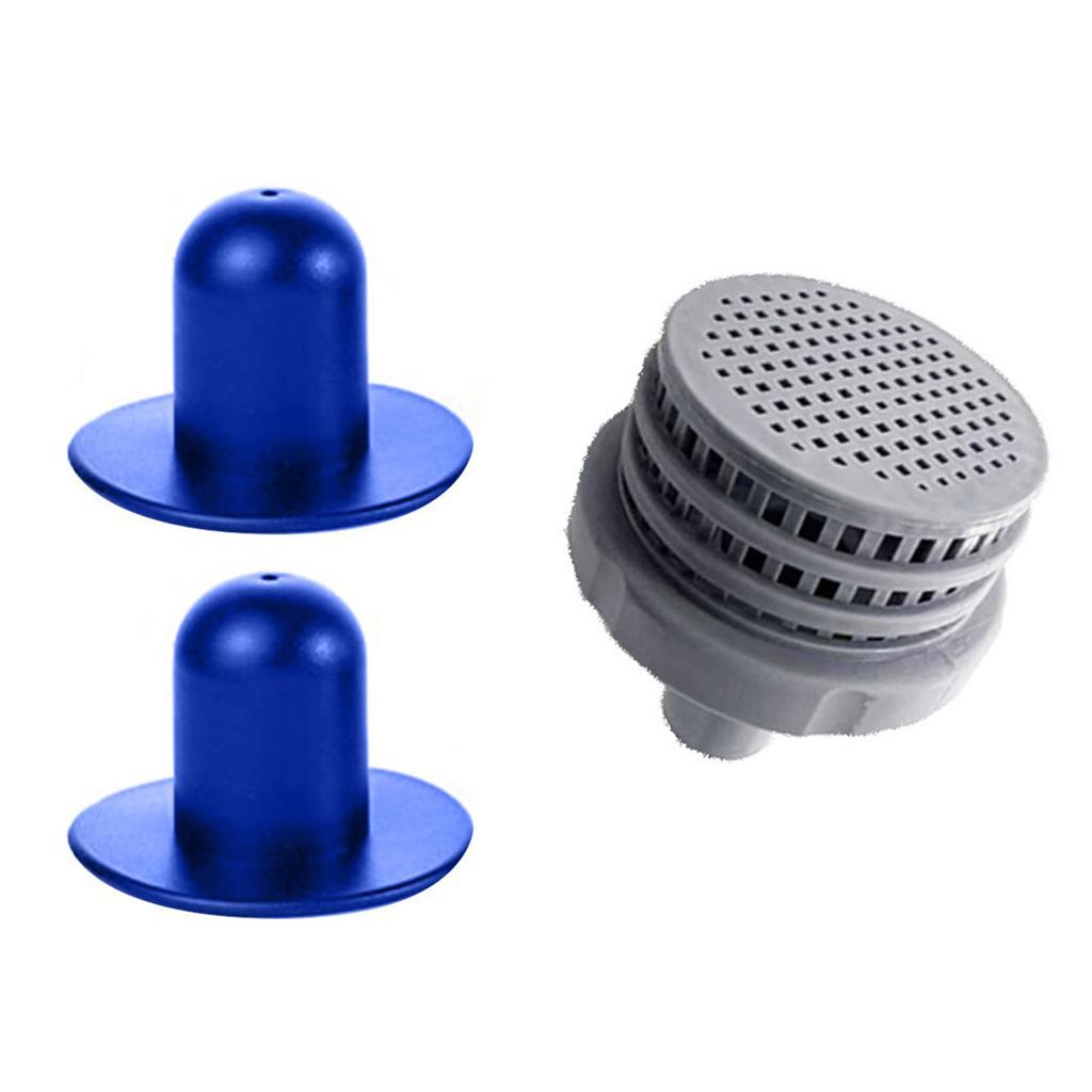 Above Ground Swimming Pool Water Jet Connector Replacement Part Kit Strainer Hole Plug Stopper for Intex 25022 Accessory