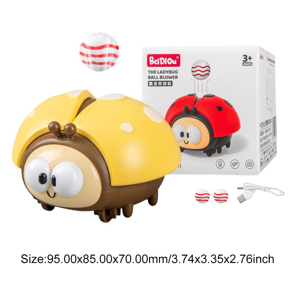 Funny Ladybug Floating Ball Cute Crab Whale Floating Ball Electric Toys Early Education Focus Training Game Toys for Boys Girls