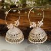 Latest Stylish Traditional Hoop Jhumki Earrings for Women & Girls