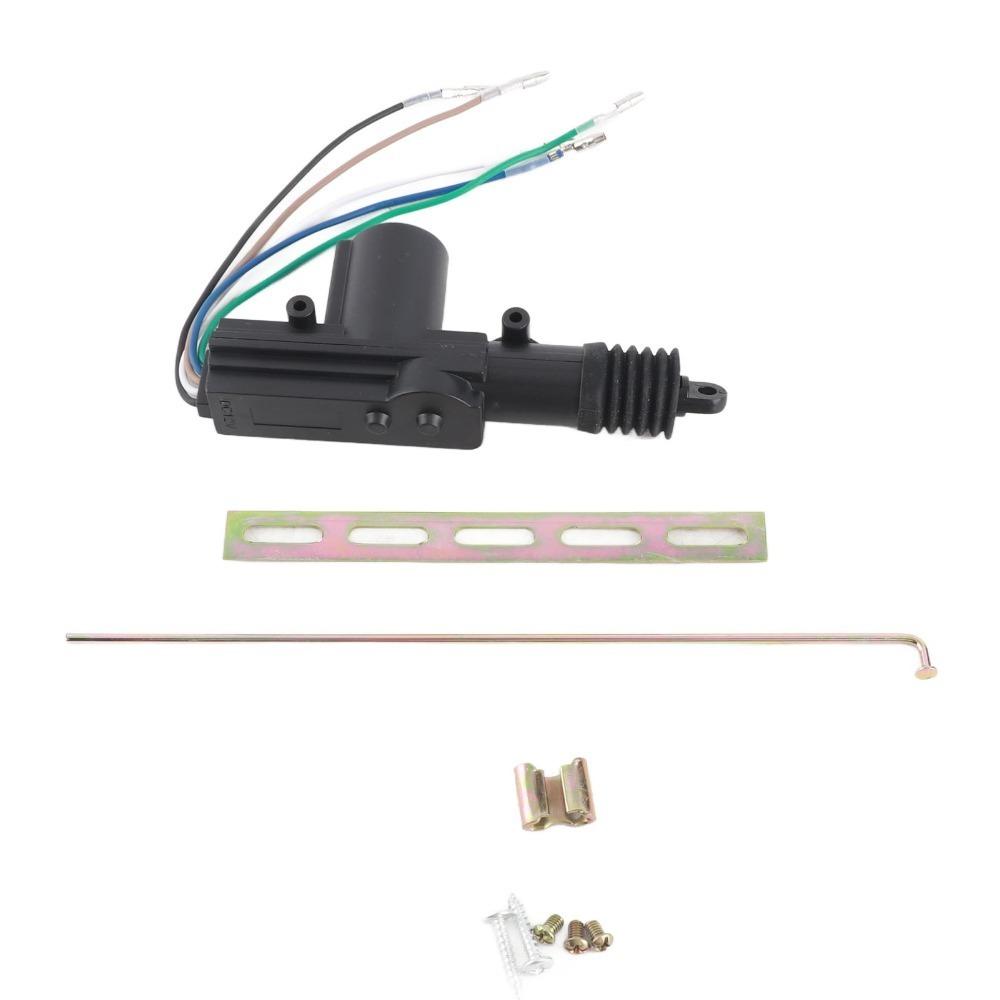 5 Wire Car Door Lock Actuator 12-Volt Central Door Lock Actuator  Automotive Replacement