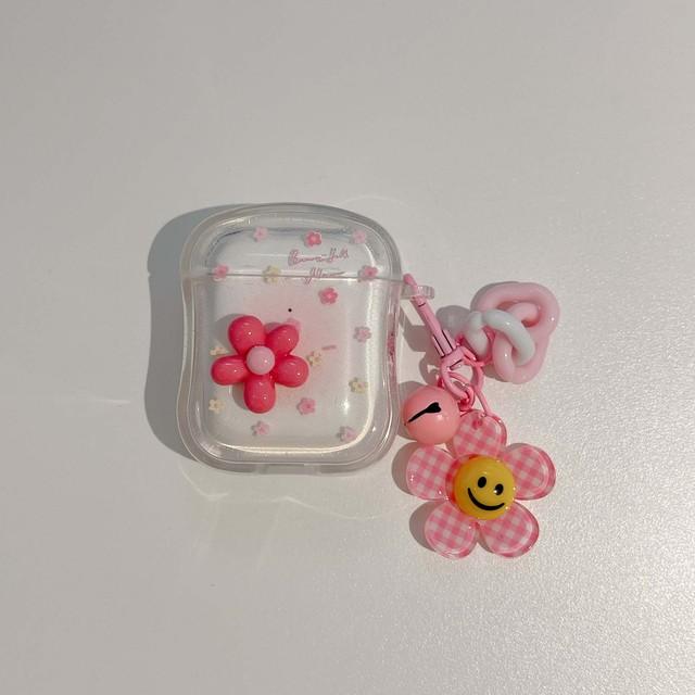 

Красивый цветок Ins 3d рельефный мультяшный беспроводной Bluetooth чехол для наушников для Apple Airpods 3 Pro 2nd 2 1, милый чехол для зарядки For Airpods 1 2