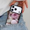 Flower Pink Peonies Peony Phone Case for iPhone 16e 15 14 13 12 17 Pro Max Plus Air 17pro Cover Coque