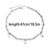 Fashion Star Pendant Necklace Temperament Collar Necklaces Clavicle Chain Choker Jewelry Punk Thorn Chain Necklace