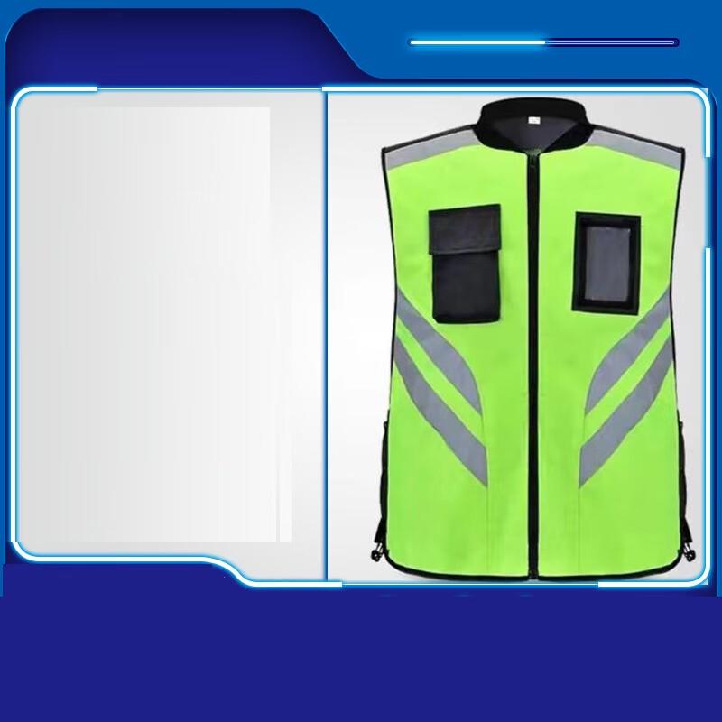 OLOMM Cycling Reflective Safety Vest One Size