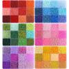 12-Compartment 3mm Stringing Seed Bead Set for DIY Necklace & Bracelet Jewelry Making