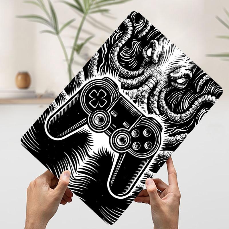 

Gaming Tentacle Art Tin Plaque Poster Customized Wall Art Retro Vintage Metal Signs for Man Cave Bed Room Decoration Cozy Decor 7.9x11.8In(20x30cm)