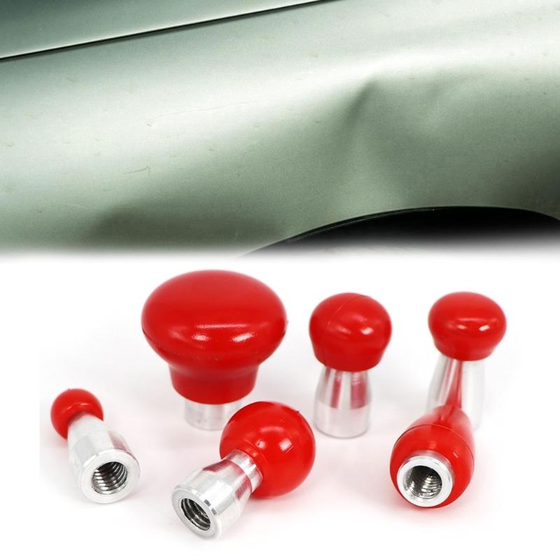 Nástroj na opravu promáčklin auta Příslušenství Odstraňování důlků Vyrovnávací kladiva Náhradní hlavy Barva Poklepávací pero Hlava pera