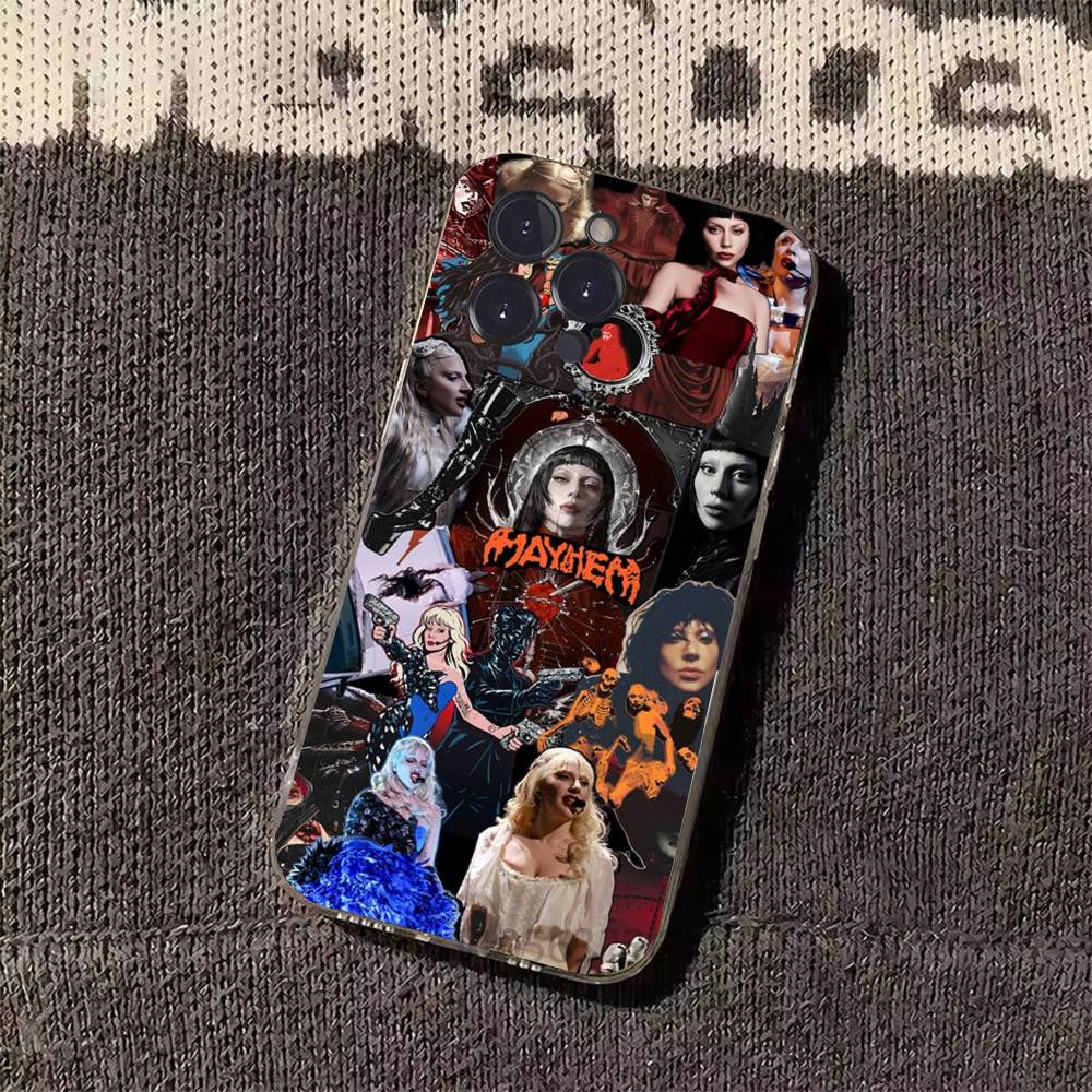 LADY GAGA MAYHEM Phone Cases For iPhone 17 16 15 14 13 12 11 Pro Max Plus Luxury Camera Protection Plastic