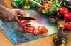 TAGLIERE IN VETRO 40x30 MARE
