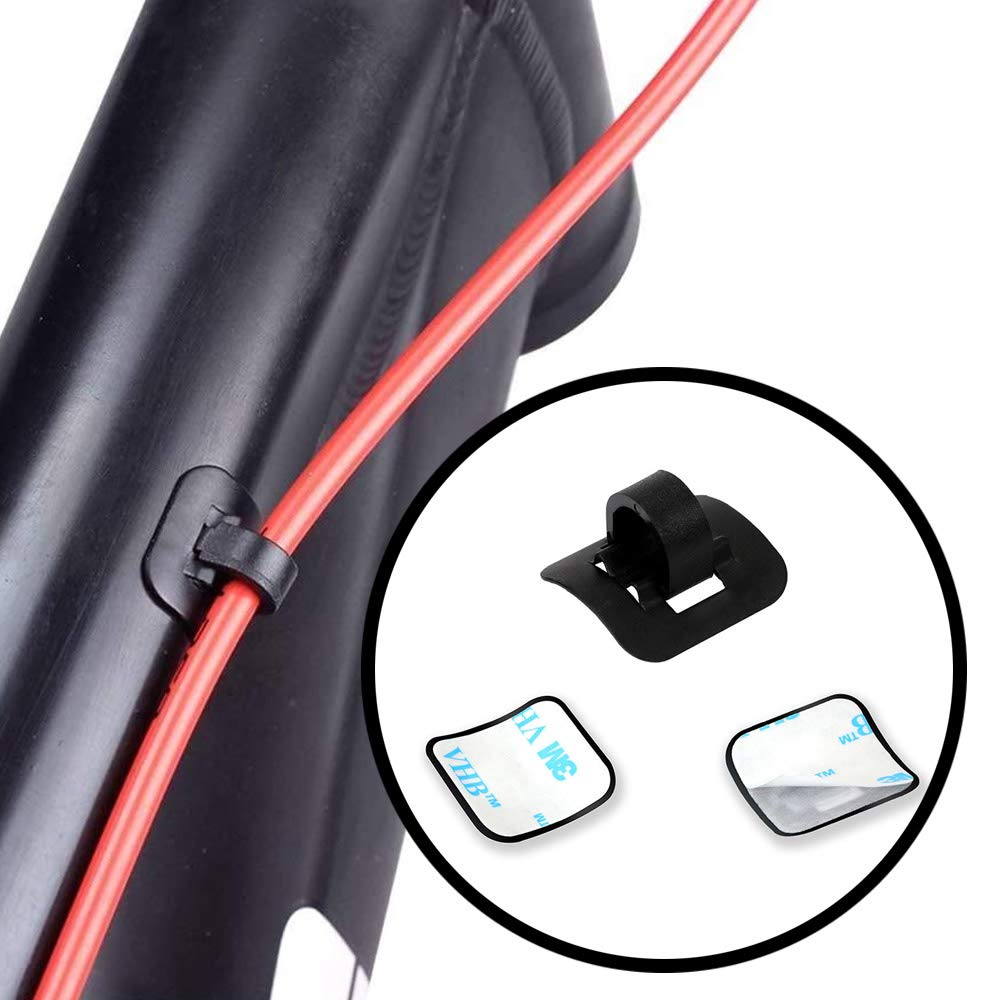 8 Pieces Bicycle Thread Guide C Type Buckle Mountain Bike