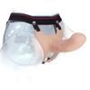 Big Size Silicone Strap On Dildo for Men Realistic Penis Extender Enlarger Male Hollow Strapon Dildo+Bullet Vibrator Sex Product