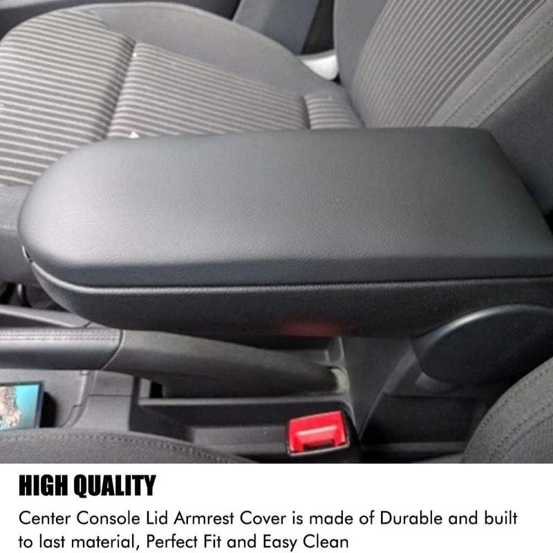 1Pcs Car Center Console Lid Armrest Center Console Covers Cap Panel with Latch Lip Replacement fit for VW Jetta Golf MK4 Beetle
