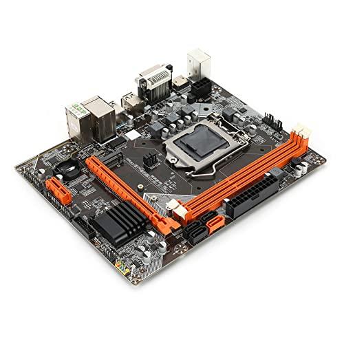 M-ATX Desktop Motherboard, B75 LGA 1155 Gaming Motherboard, M.2 NVMe Slot, Dual Channel DDR3/Power 3+1 Mode, VGA/DVI/HDMI, I7 Processor