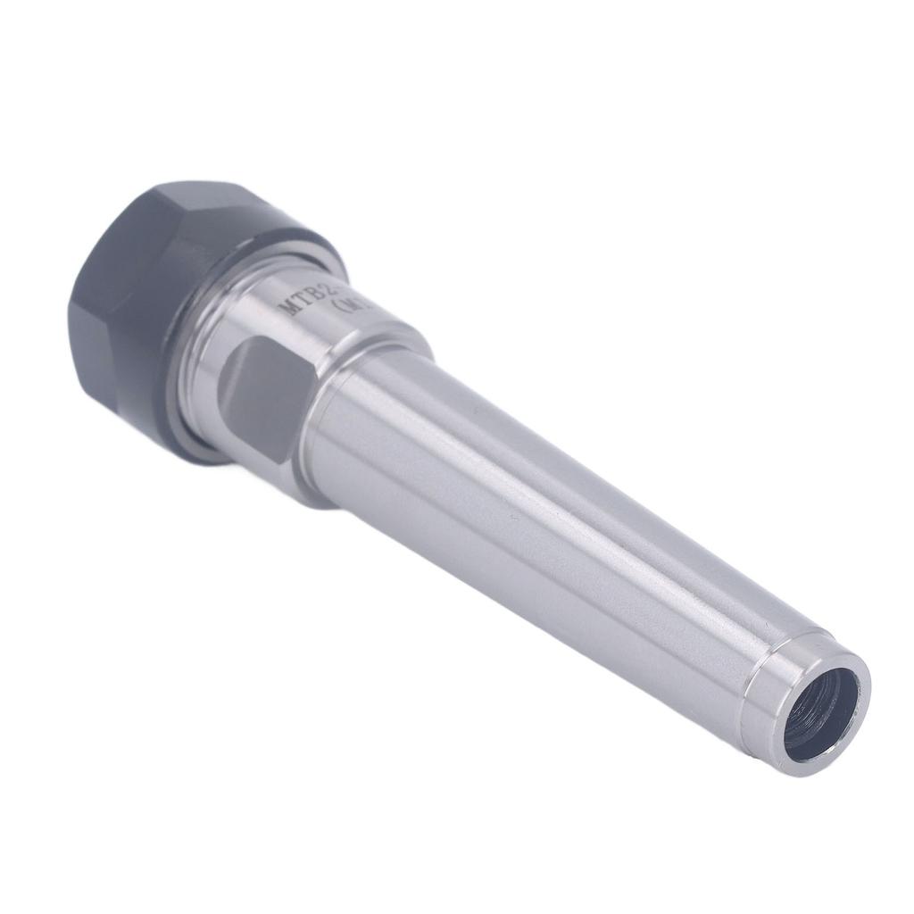 Chuck Shank Holder MTB2 ER16 M10 Manganese Steel Morse Shank Holder with ER16A Wrench for CNC Lathe