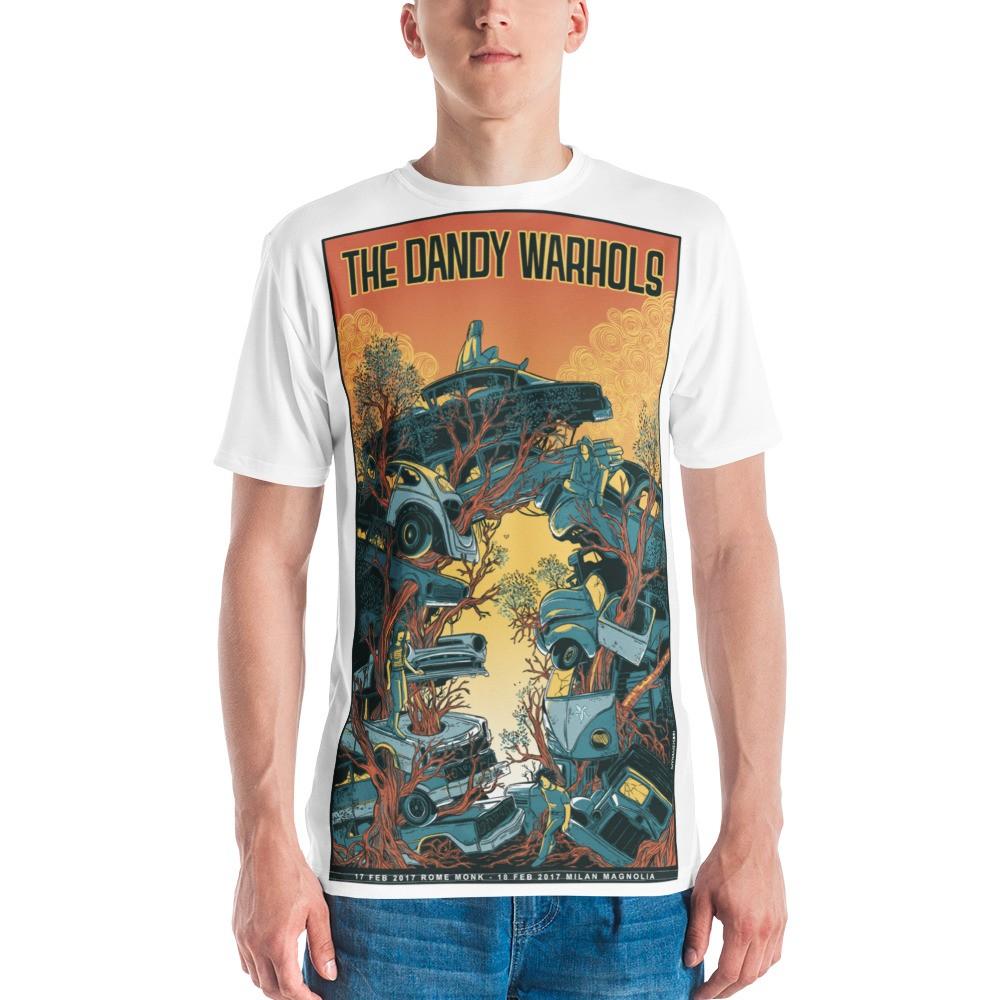 Dandy Warhols All-Over Print Men s Crew Neck Unisex T-Shirt XXL