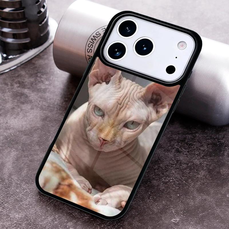 Sphinx Cat Phone Case For iPhone 17,16e,15,14,13,12,11,Mini,Pro,MAX soft Silicone Cover