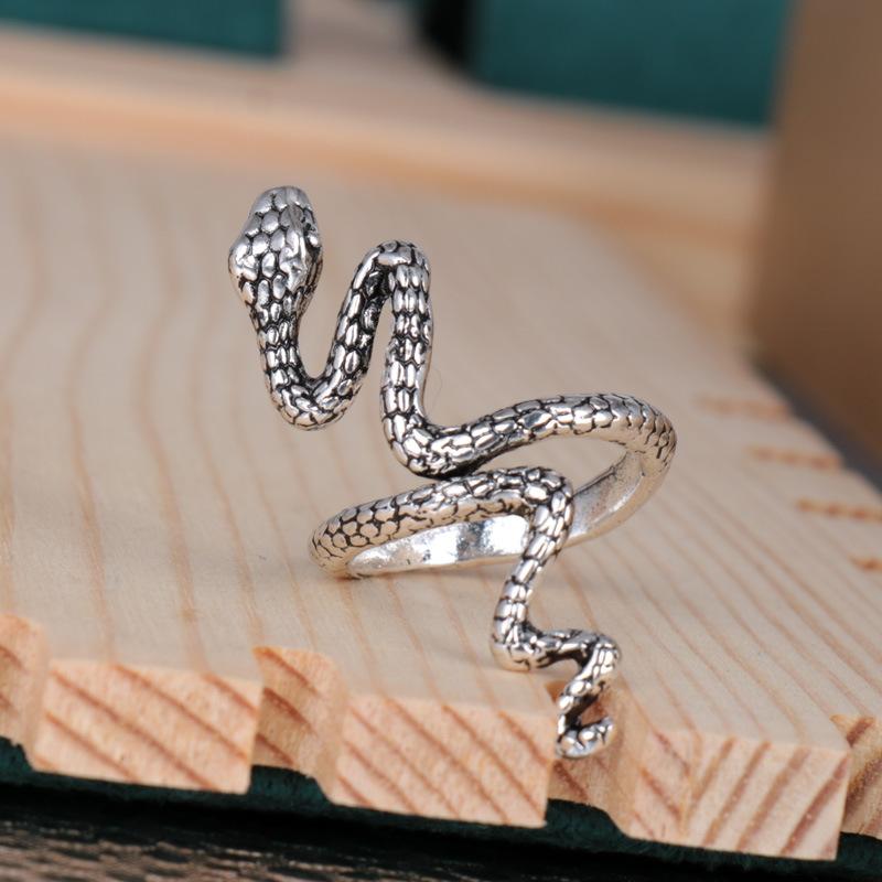 Design Curved Eye Snake Ins Cool Style Fashion Versatile Niche Light Luxury Index Finger Ring