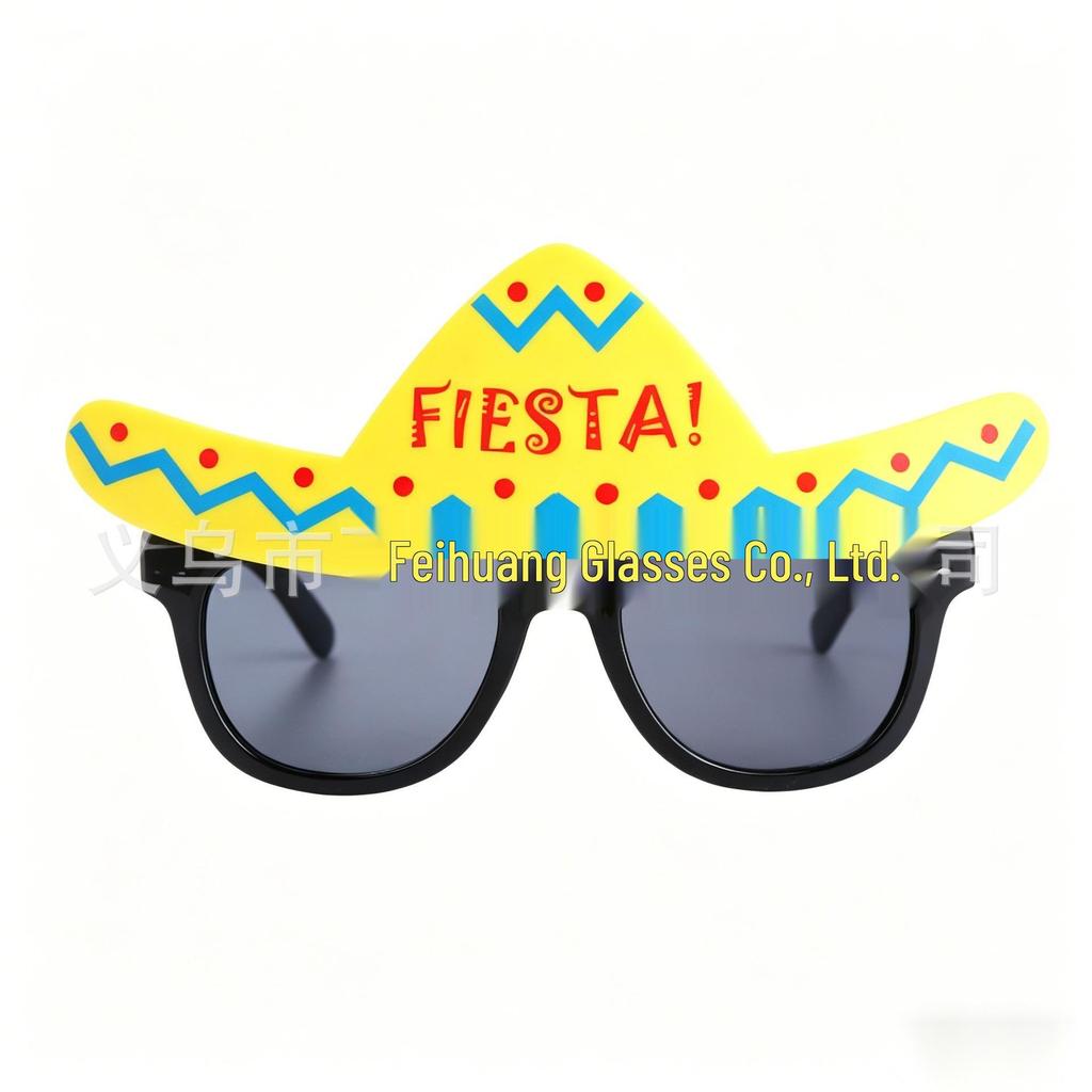 Hawaiian Beach Party Glasses: Coconut Tree, Flamingo, Parrot, Ice Cream, Flower & Wine Glass Fun