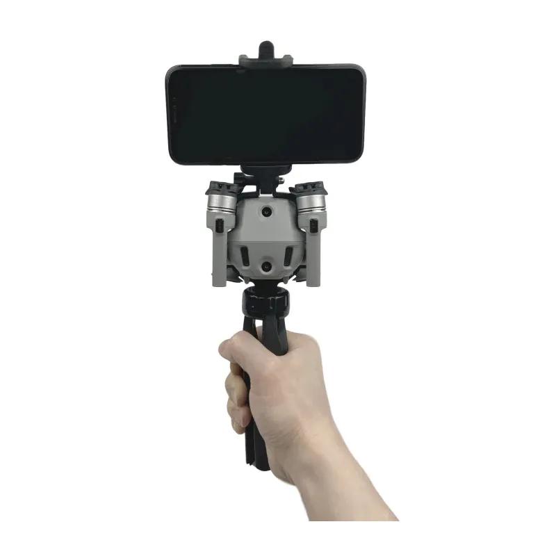 Handheld Holder Selfie Stick Tripod Mobile Phone Clip Remote Control Mounts Shooting Bracket for DJI Mavic Air 2 / Air 2S